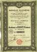 action de Banque Duchene